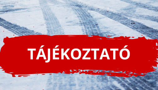Tájékoztató a hulladékszállítást érintő hóhelyzettel kapcsolatban